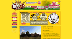 Desktop Screenshot of breeza-festival.de